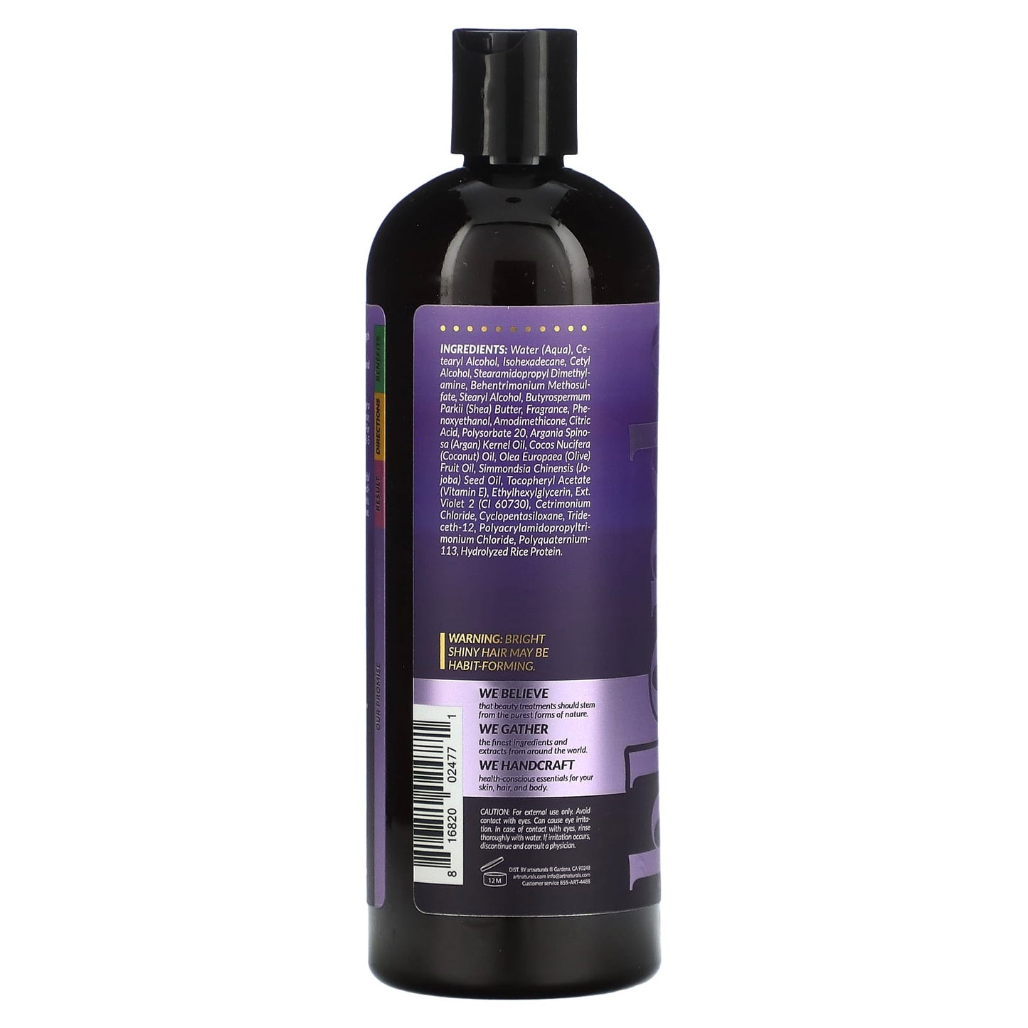 Purple Conditioner for Blonde & Bleached Hair | Vegan, Paraben Free - Image 2