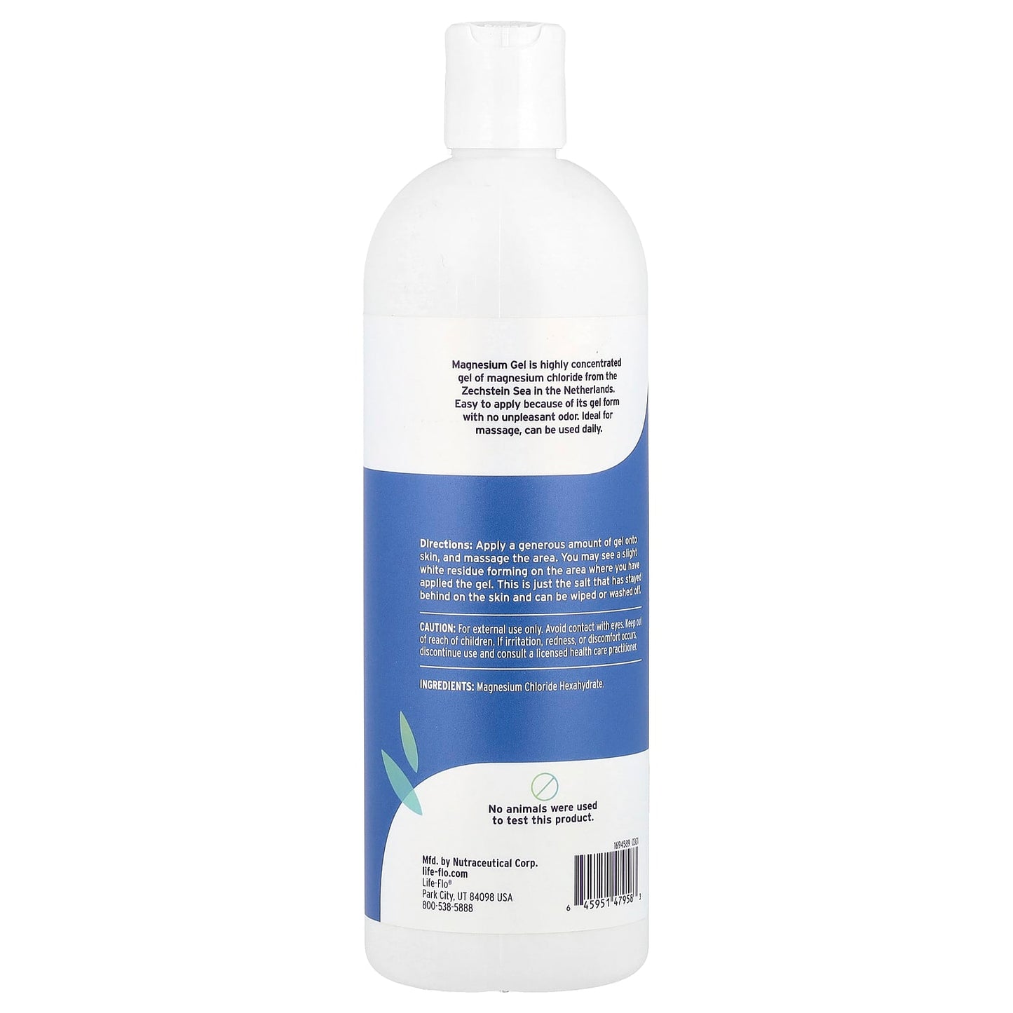 Life-flo, Magnesium Gel, 16 fl oz (473 ml) - Image 2