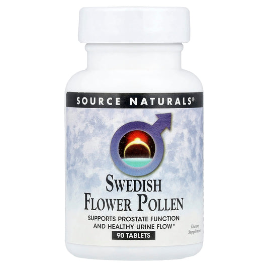 Source Naturals, Swedish Flower Pollen, 90 Tablets - Image 1