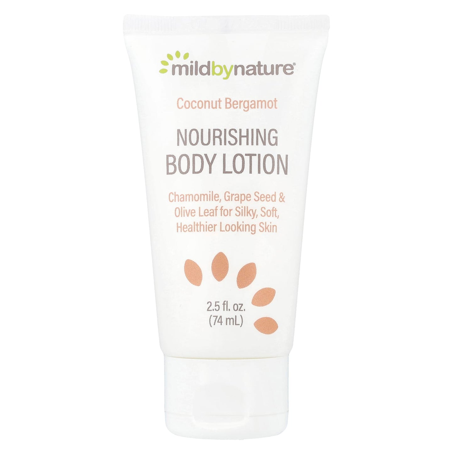 Nourishing Coconut Bergamot Body Lotion for Silky Skin, 2.5 fl oz - Image 1