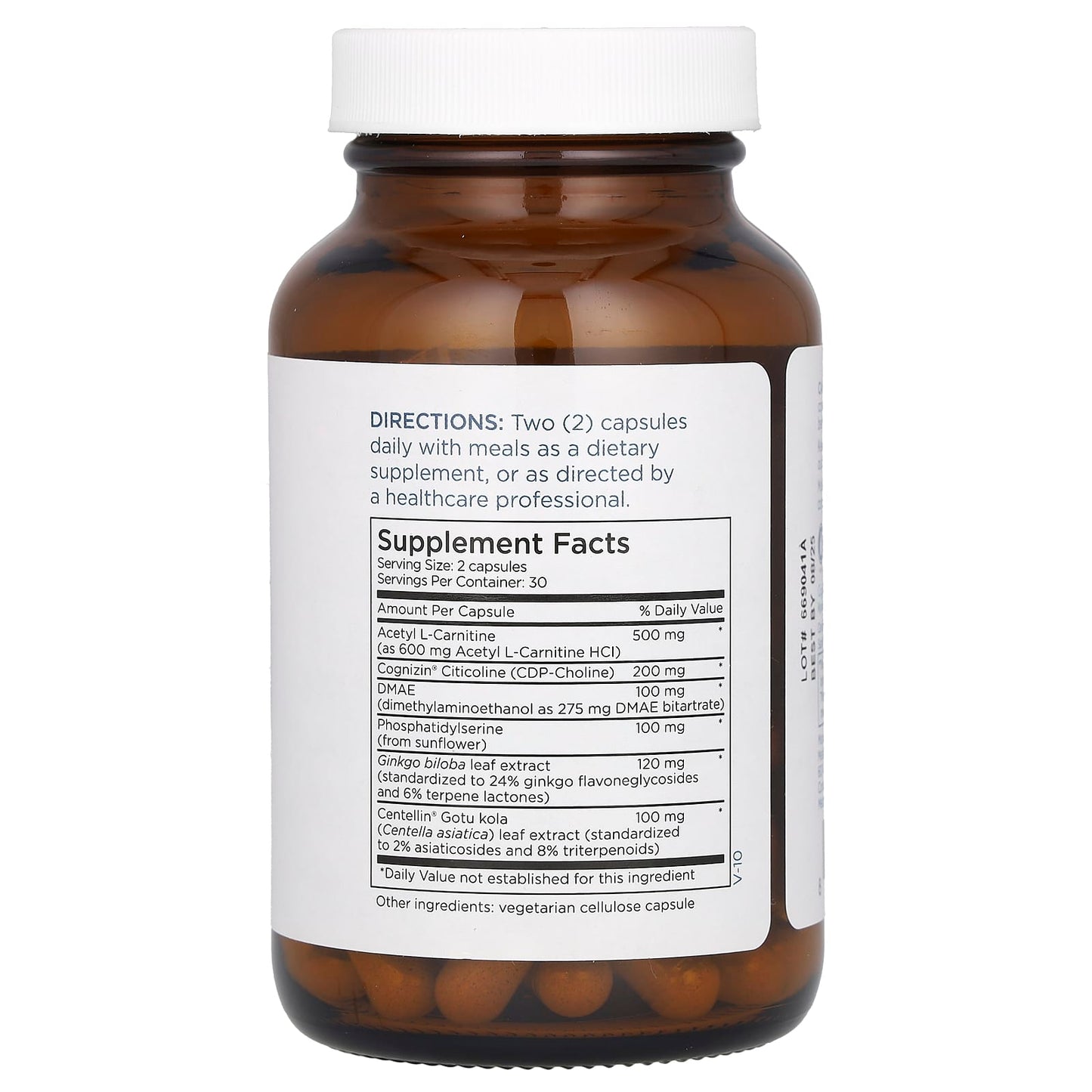 Metabolic Maintenance, Brain Cell Support, 60 Capsules - Image 2