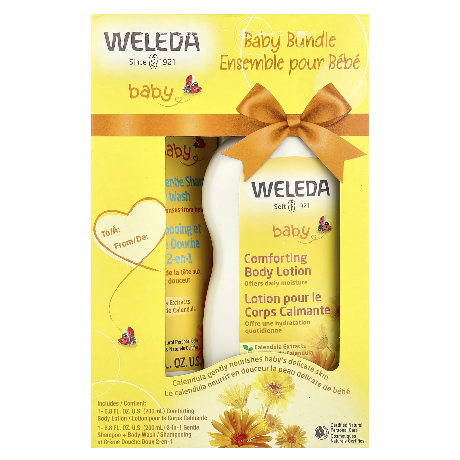 Weleda, Baby Bundle, Calendula, 2 Piece Set - Image 2