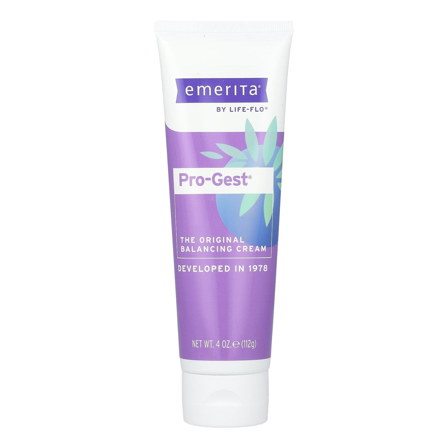 Emerita Pro-Gest Balancing Cream for Hormonal Balance, 4 oz, Fragrance Free - Image 1