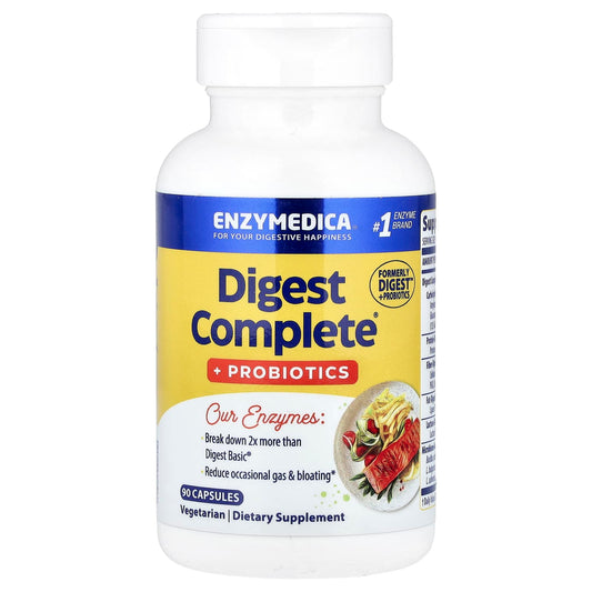 Optimized Digestive Health with Enzymedica Digest Complete + Probiotics - Image 1