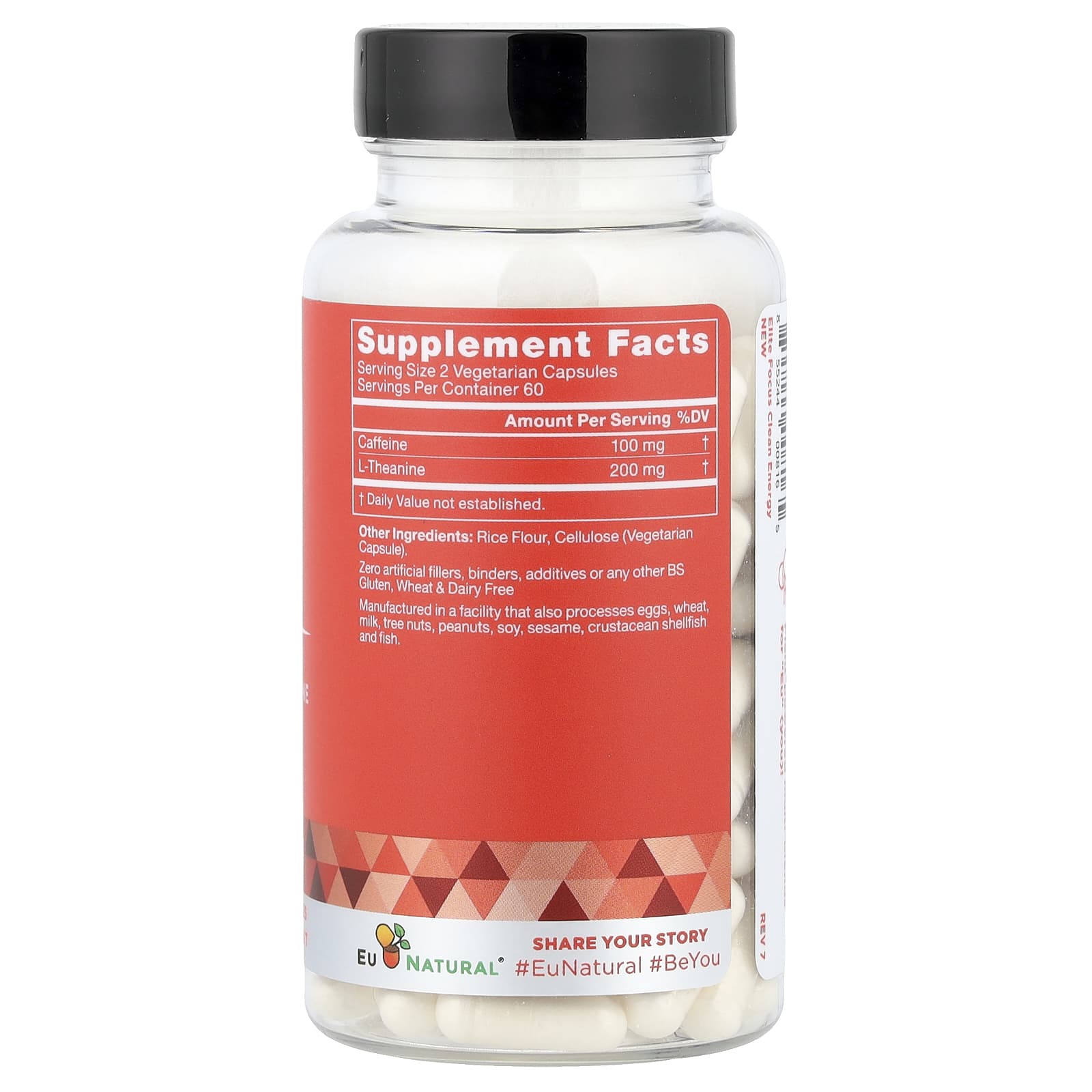 Natural Energy & Focus Supplement | Caffeine & L-Theanine - Image 2