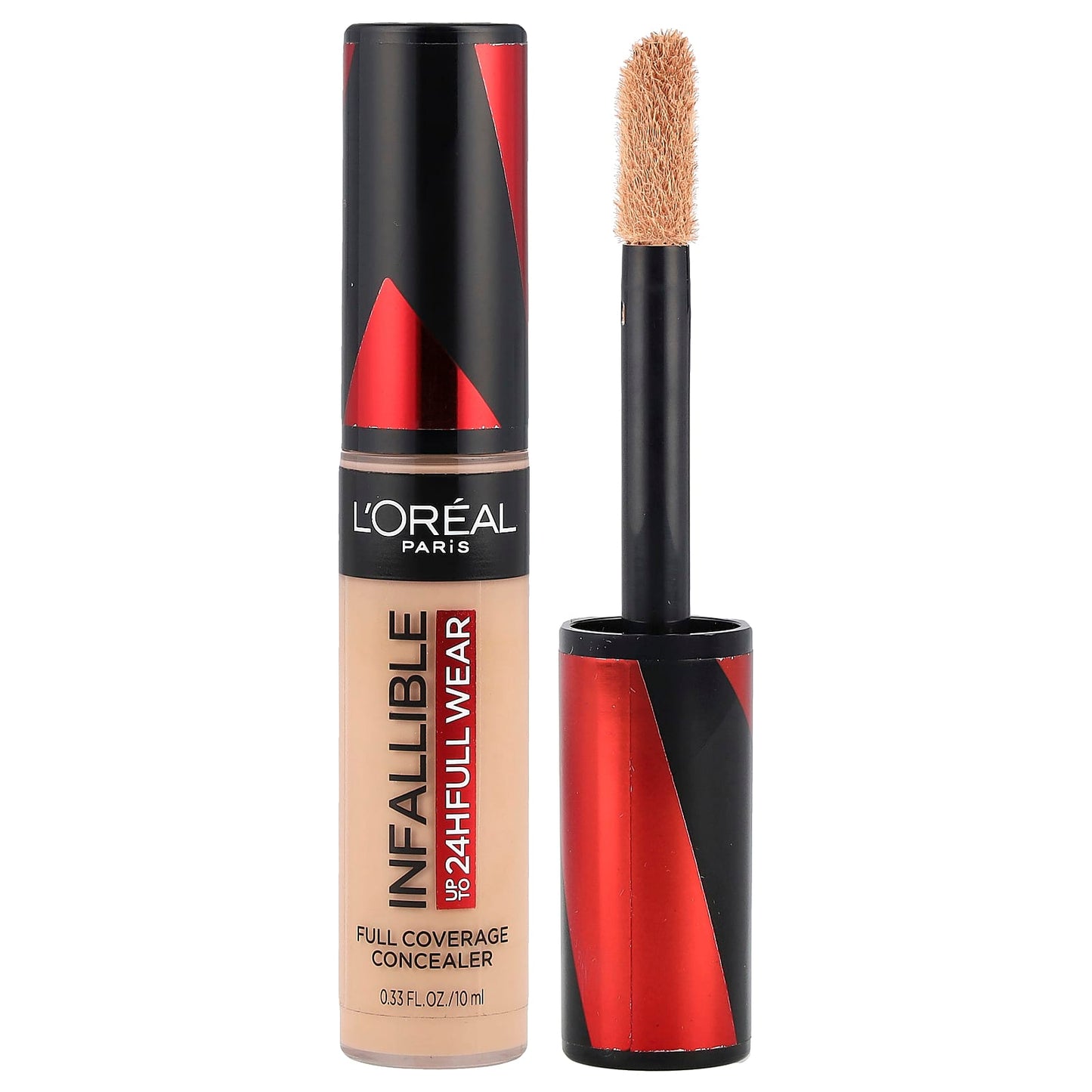 L'Oréal, Infallible, Full Coverage Concealer, 375 Latte, 0.33 fl oz (10 ml) - Image 1
