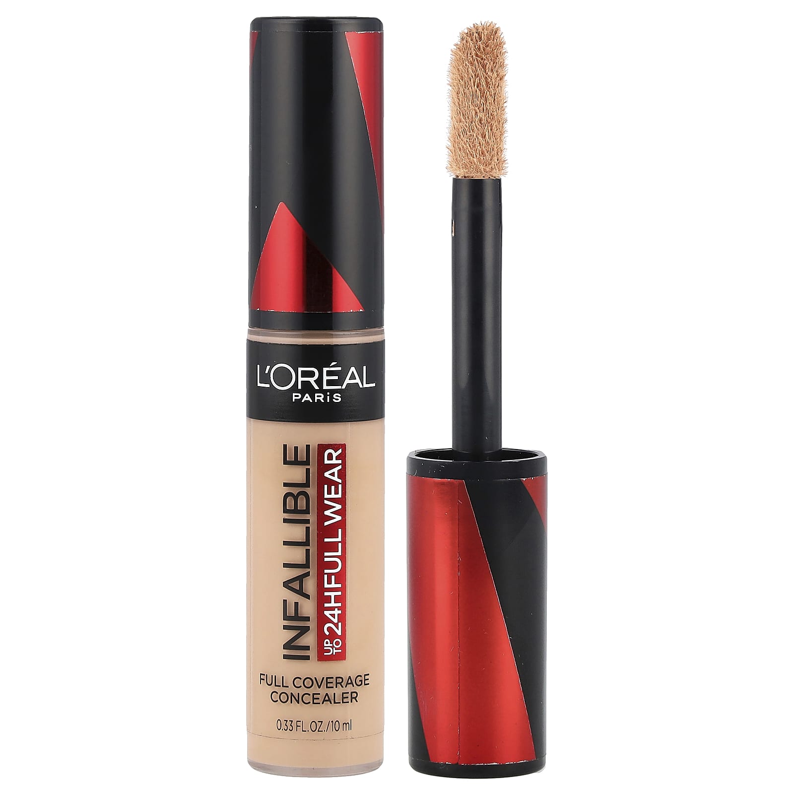 L'Oréal, Infallible, Full Coverage Concealer, 375 Latte, 0.33 fl oz (10 ml) - Image 1