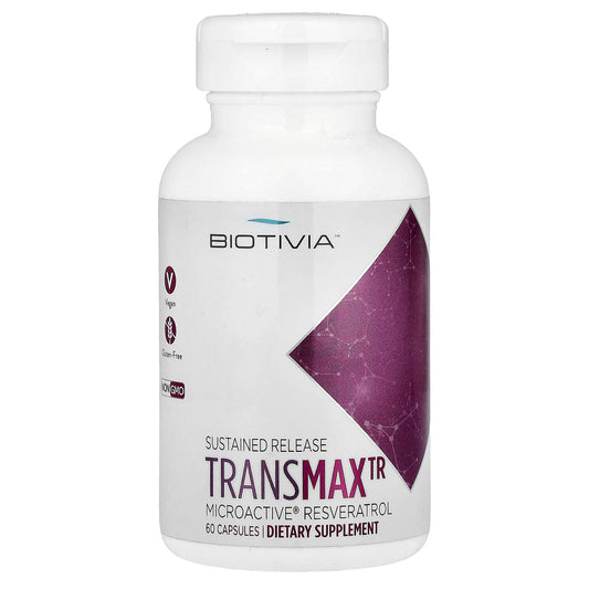Unlock Maximum Resveratrol Benefits with Biotivia TransmaxTR - Image 1