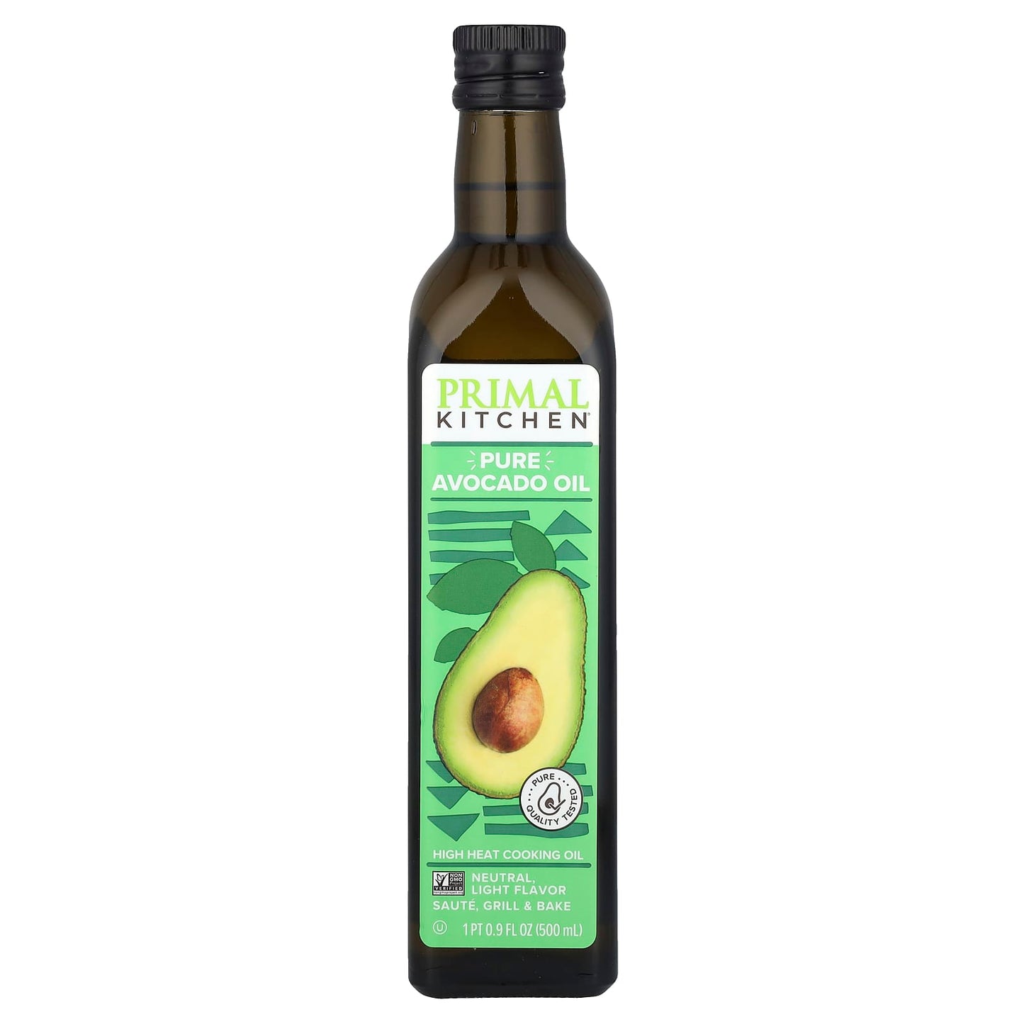 Primal Kitchen, Pure Avocado Oil, 1 pt 0.9 fl oz (500 ml) - Image 1