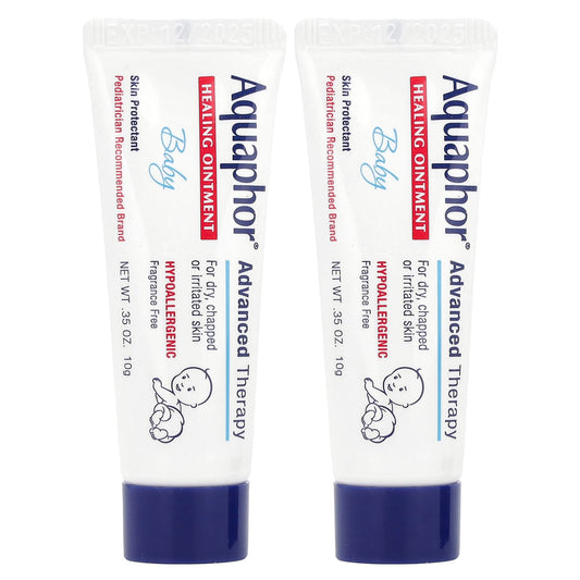 Aquaphor Baby Healing Ointment - Fragrance Free, 2 x 0.35 oz - Image 1