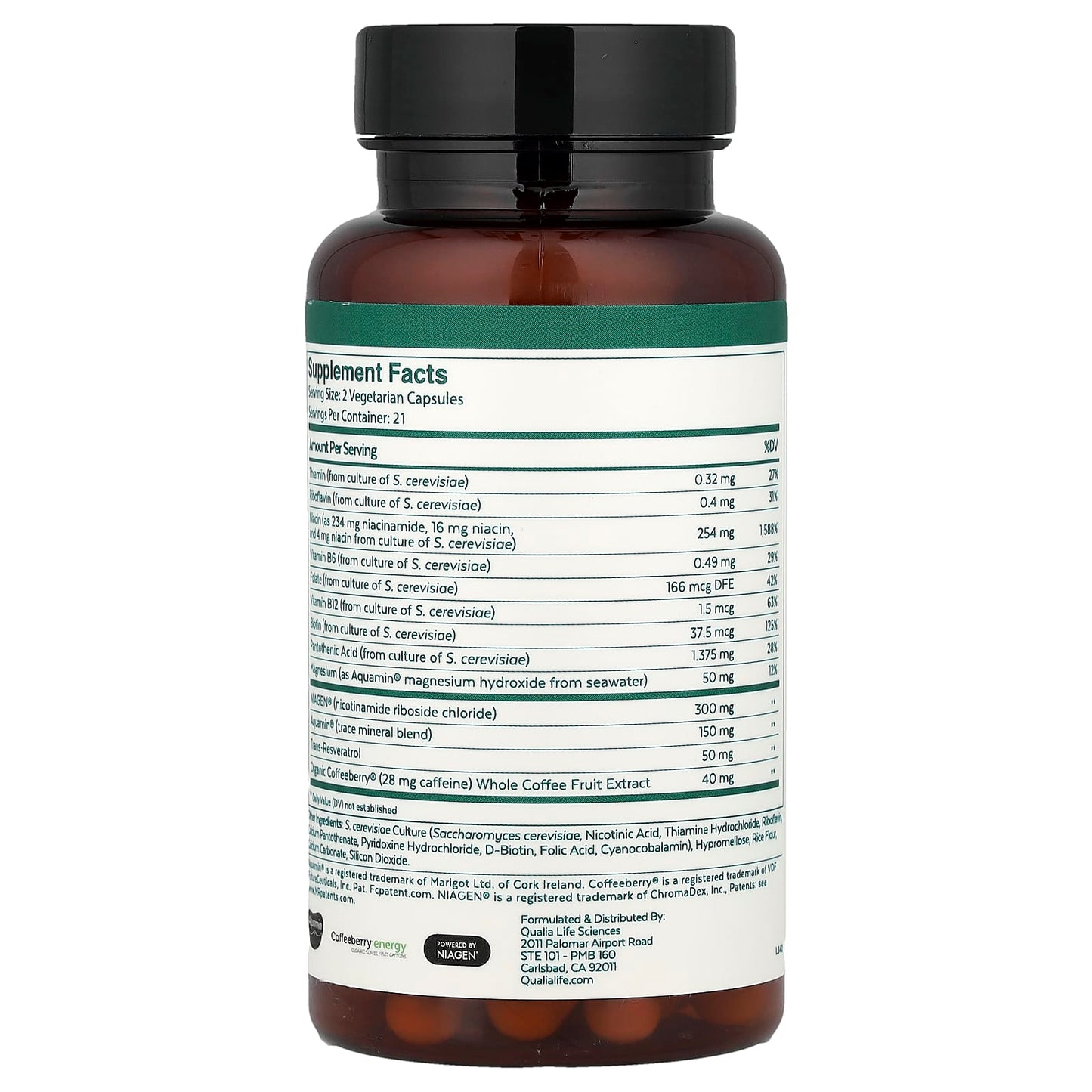 Qualia, NAD+®, 42 Capsules - Image 2