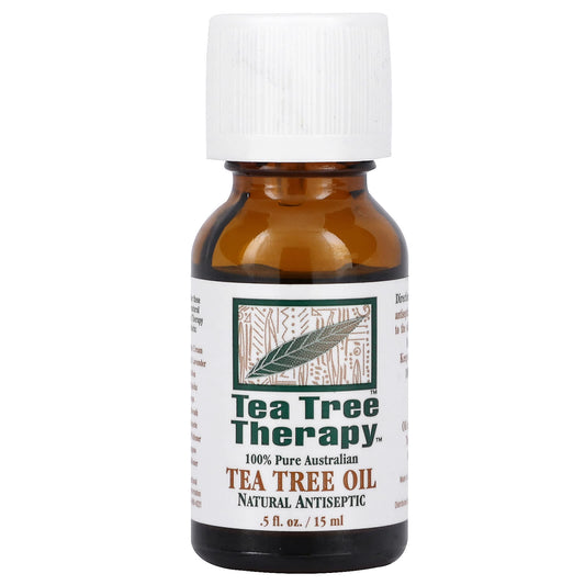 Tea Tree Therapy, Tea Tree Oil, 0.5 fl oz (15 ml) - Image 1