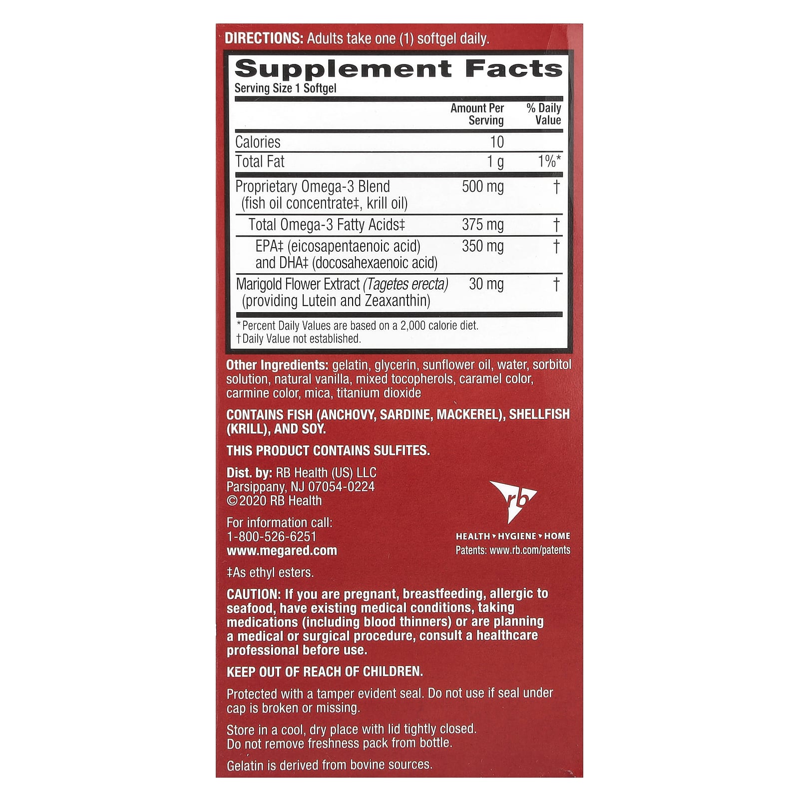 Schiff, MegaRed®, Advanced Total Body + Refresh,  65 Softgels - Image 2