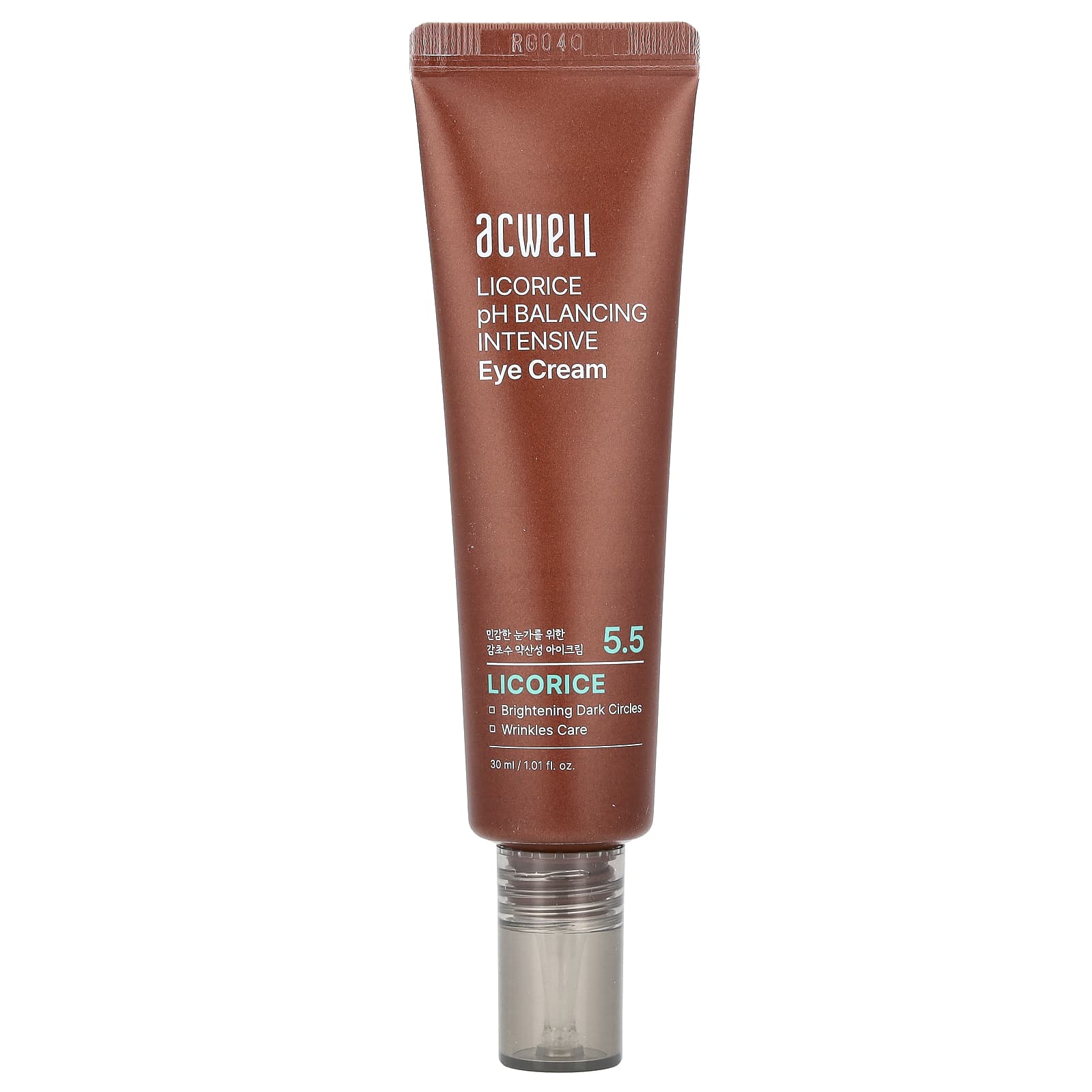 Acwell Licorice Eye Cream for Dark Circles & Wrinkles, 1.01 fl oz (30ml) - Image 1
