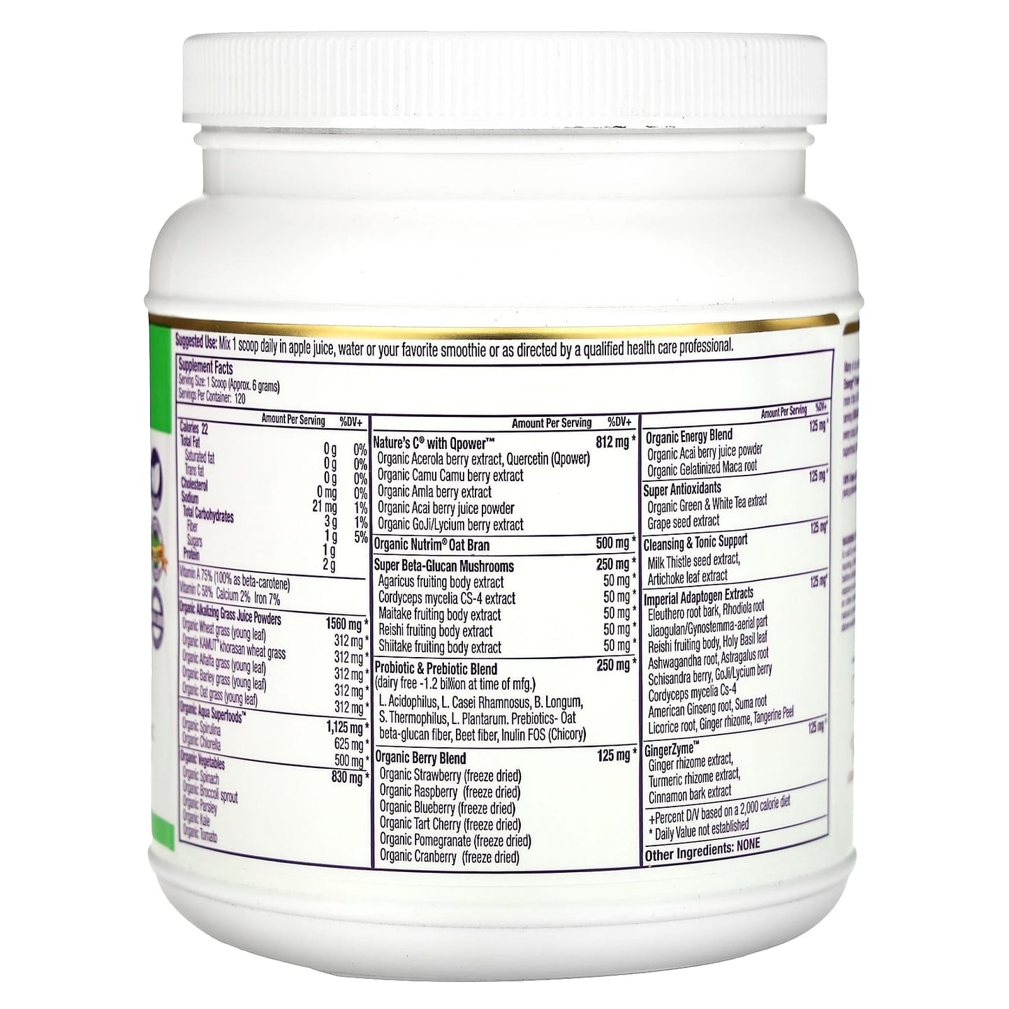 Paradise Herbs, ORAC Energy Greens, 25.6 oz (728 g) - Image 2