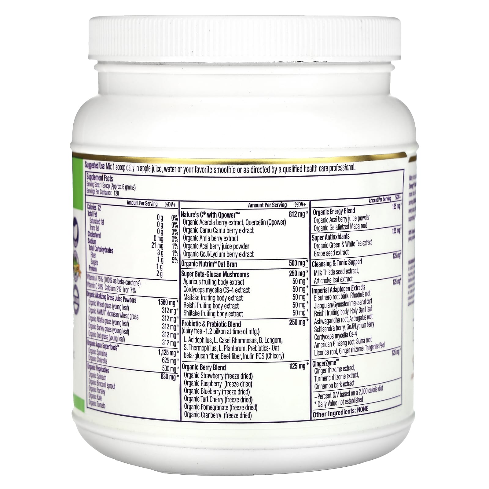 Paradise Herbs, ORAC Energy Greens, 25.6 oz (728 g) - Image 2