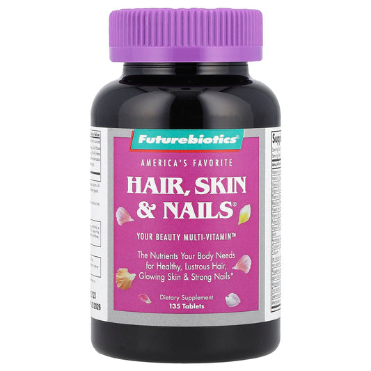 Futurebiotics Hair Skin & Nails Multi-Vitamin Supplement - 135 Tablets - Image 1
