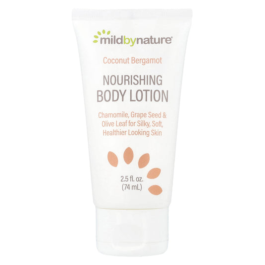 Nourishing Coconut Bergamot Body Lotion for Silky Skin, 2.5 fl oz - Image 1