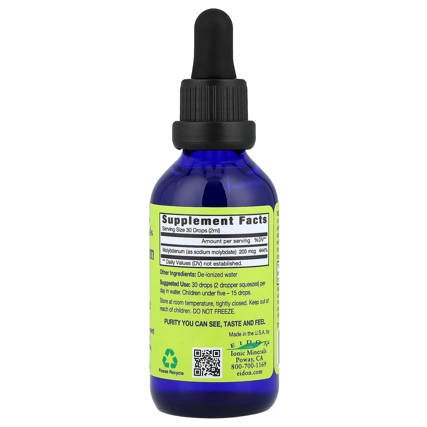 Ionic Molybdenum Liquid Concentrate by Eidon - Image 2