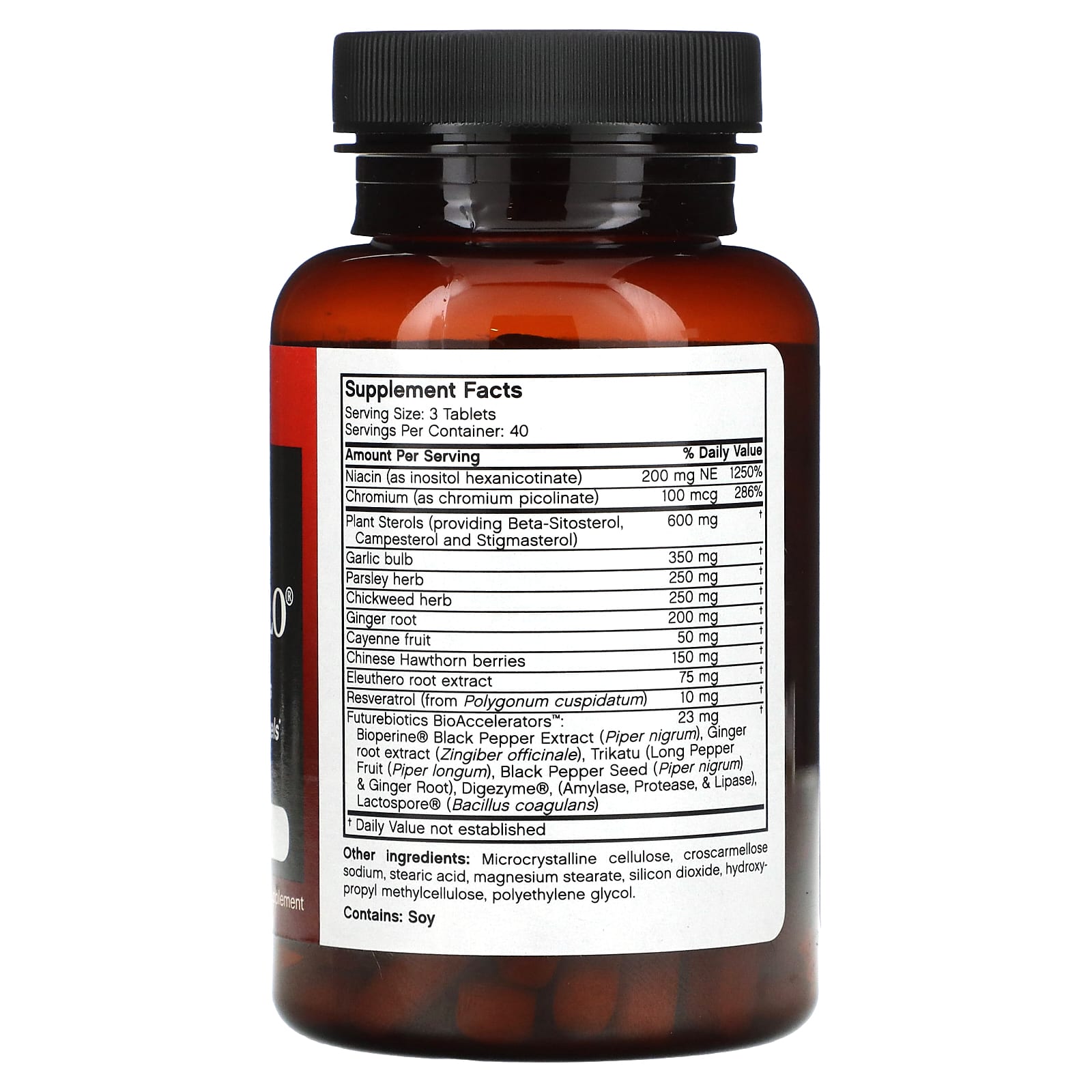 Futurebiotics Cholesta-Lo - Supports Healthy Cholesterol Levels - Image 2