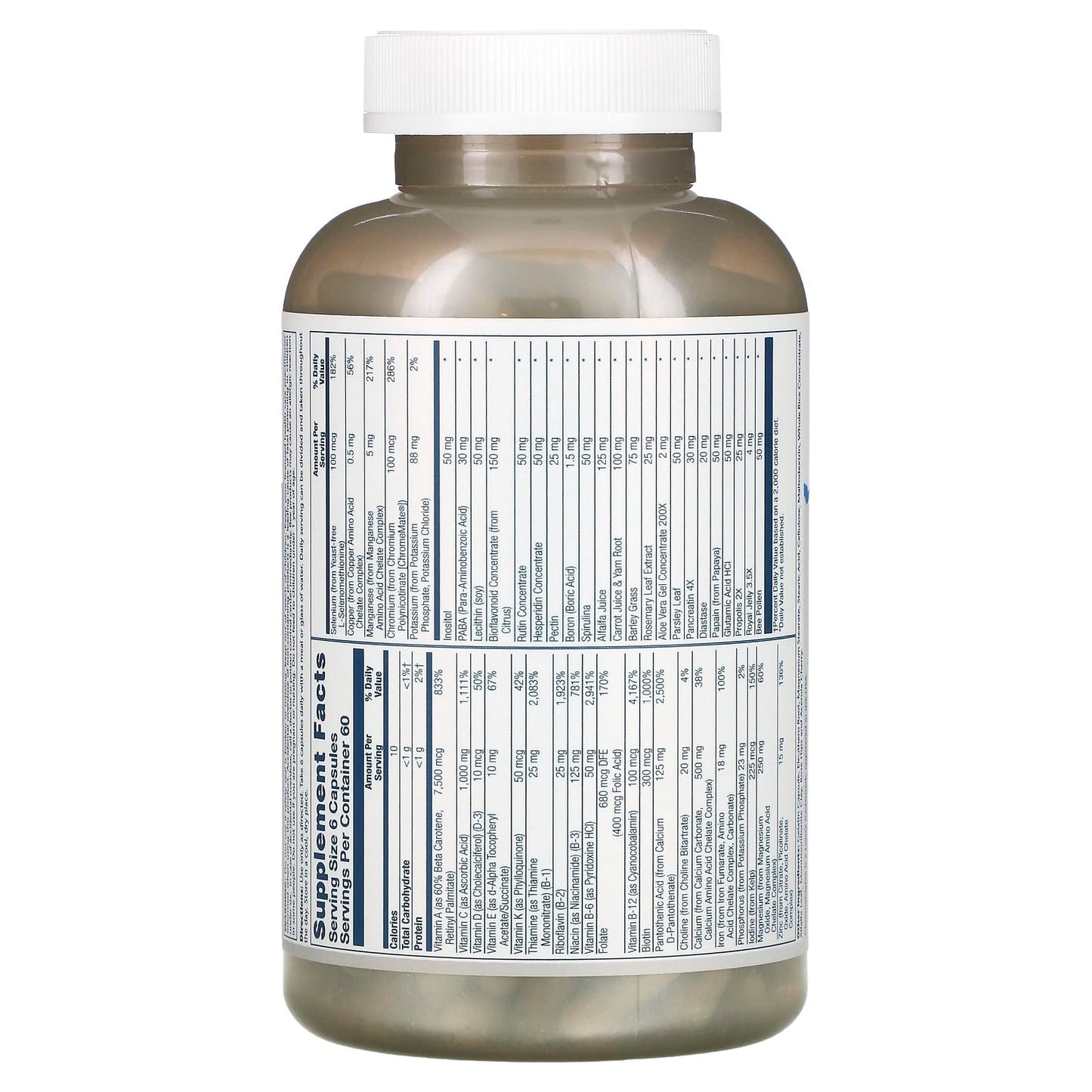 Solaray, Spectro Multivitamin, 360 Capsules - Image 2