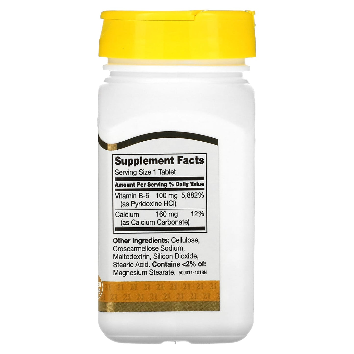 Vitamin B-6 Supplement for Energy Support - 110 Tablets - Image 2