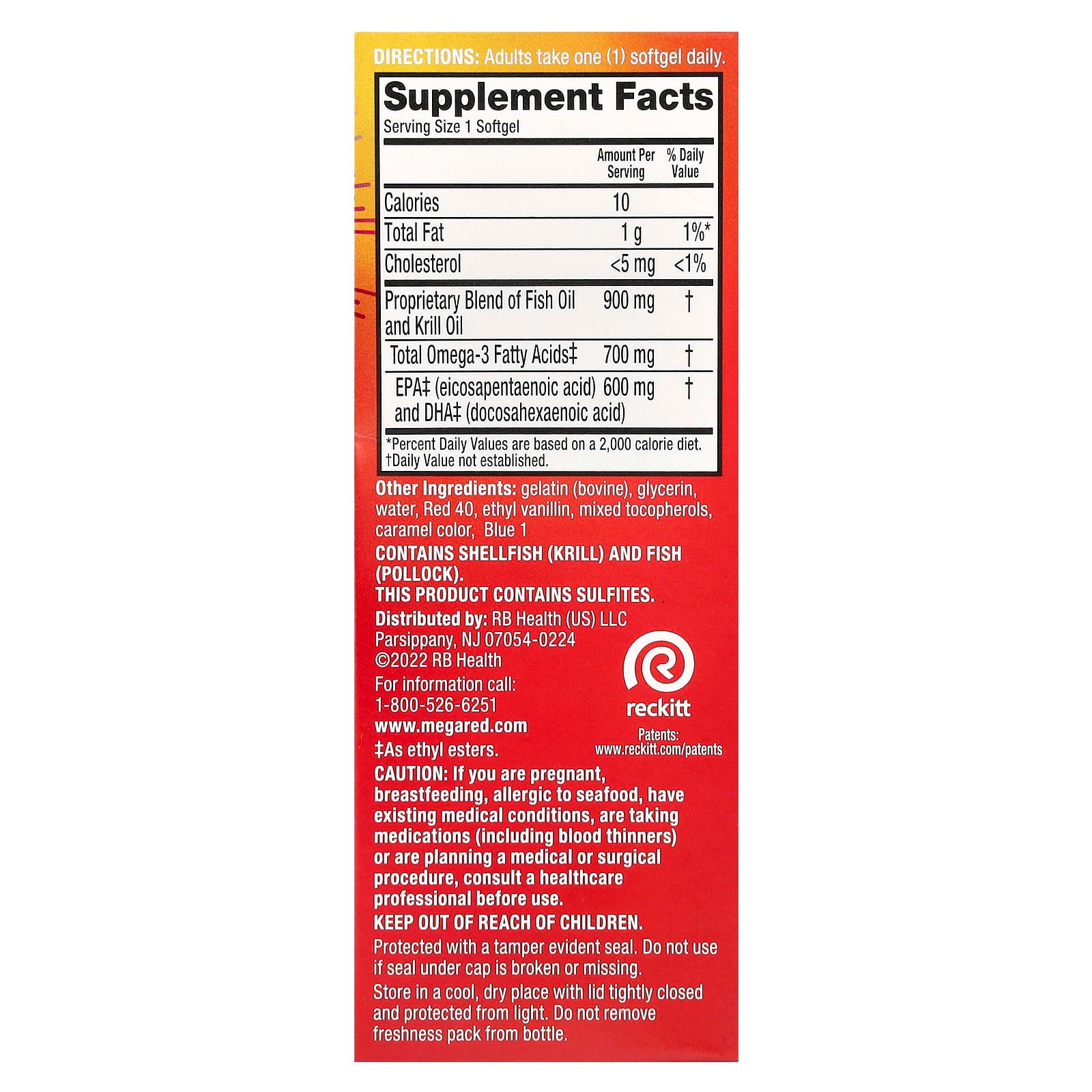 Schiff, MegaRed®, Advanced 4 In 1 Omega-3s, Ultra Strength, 900 mg, 40 Softgels - Image 2