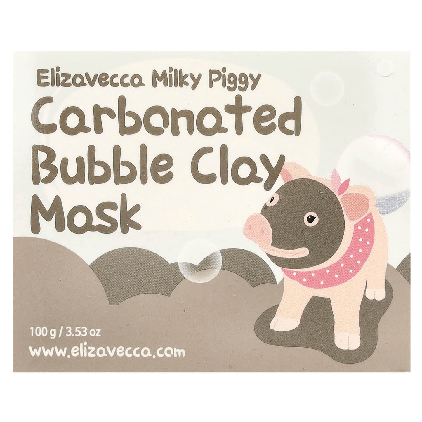 Elizavecca Milky Piggy Carbonated Bubble Clay Mask, 100g - Image 2