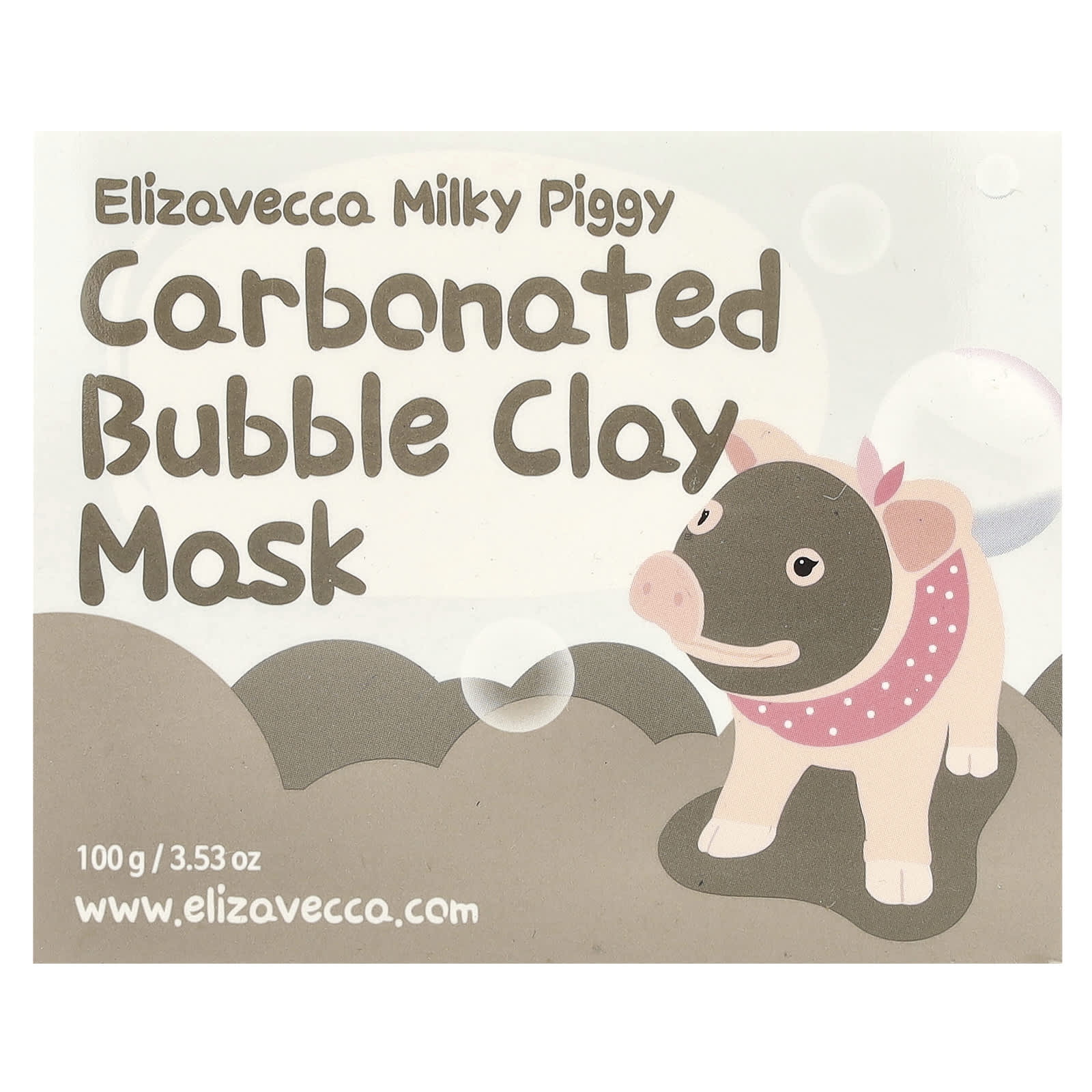 Elizavecca Milky Piggy Carbonated Bubble Clay Mask, 100g - Image 2