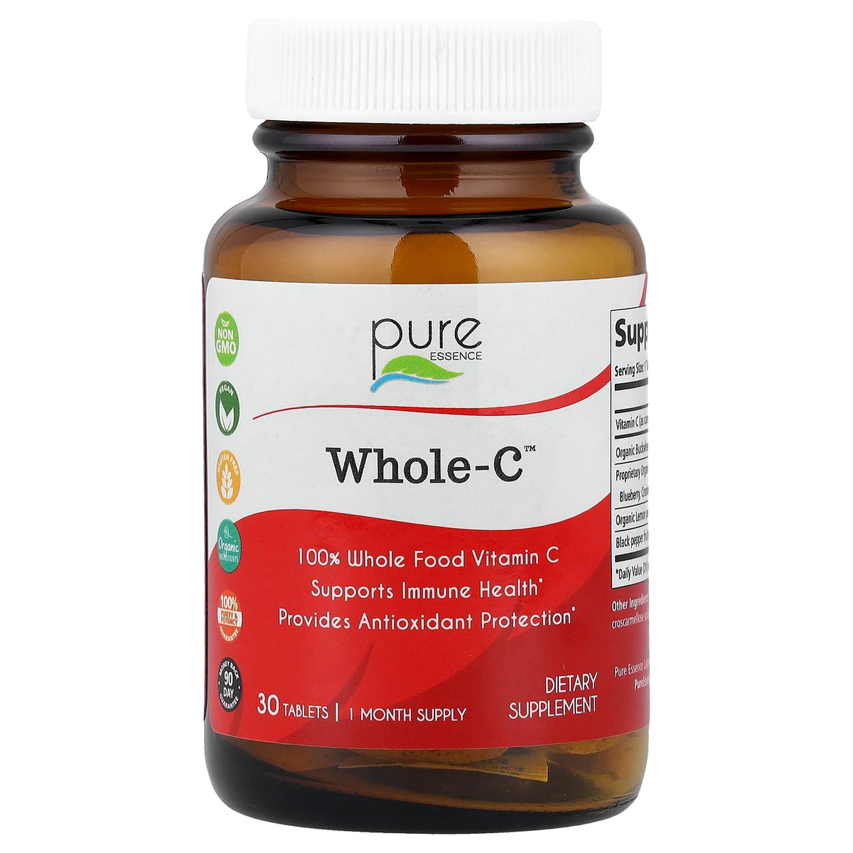 Pure Essence, Whole-C™, 30 Tablets - Image 1