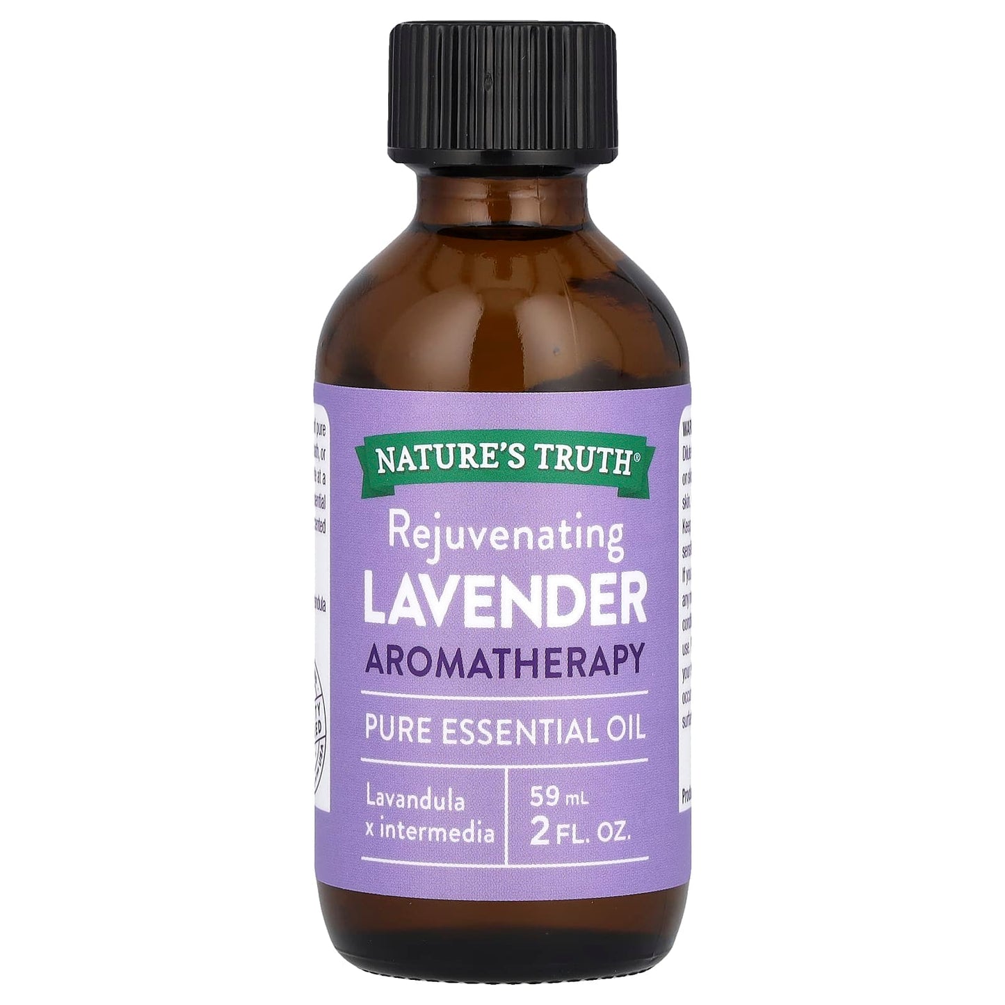 Nature's Truth, Pure Essential Oil, Rejuvenating Lavender, 2 fl oz (59 ml) - Image 1