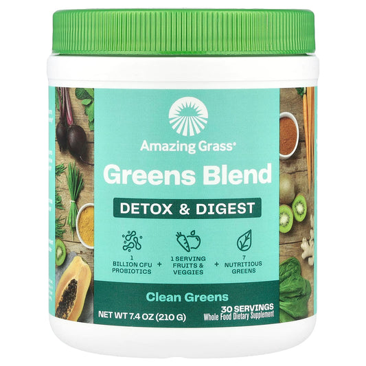 Amazing Grass Greens Blend for Immunity & Digestive Health - 7.4 oz - Image 1