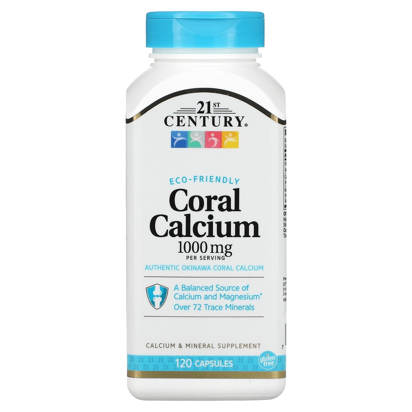 Okinawa Coral Calcium Supplement - 1000mg Per Serving - Image 1