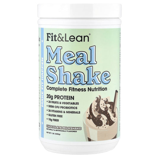 Fit & Lean Chocolate Meal Shake for Weight Loss & Energy - Image 1