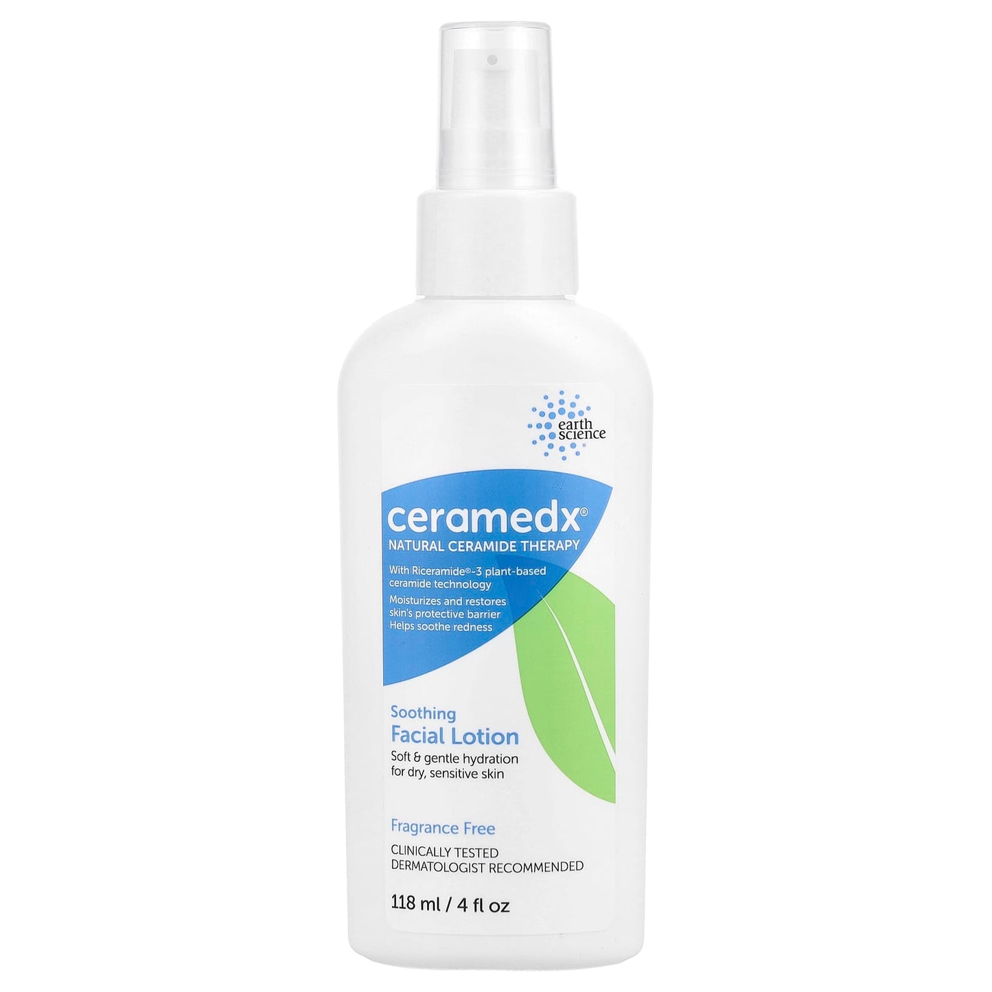 Ceramedx Soothing Facial Lotion for Dry Sensitive Skin 4oz - Image 1