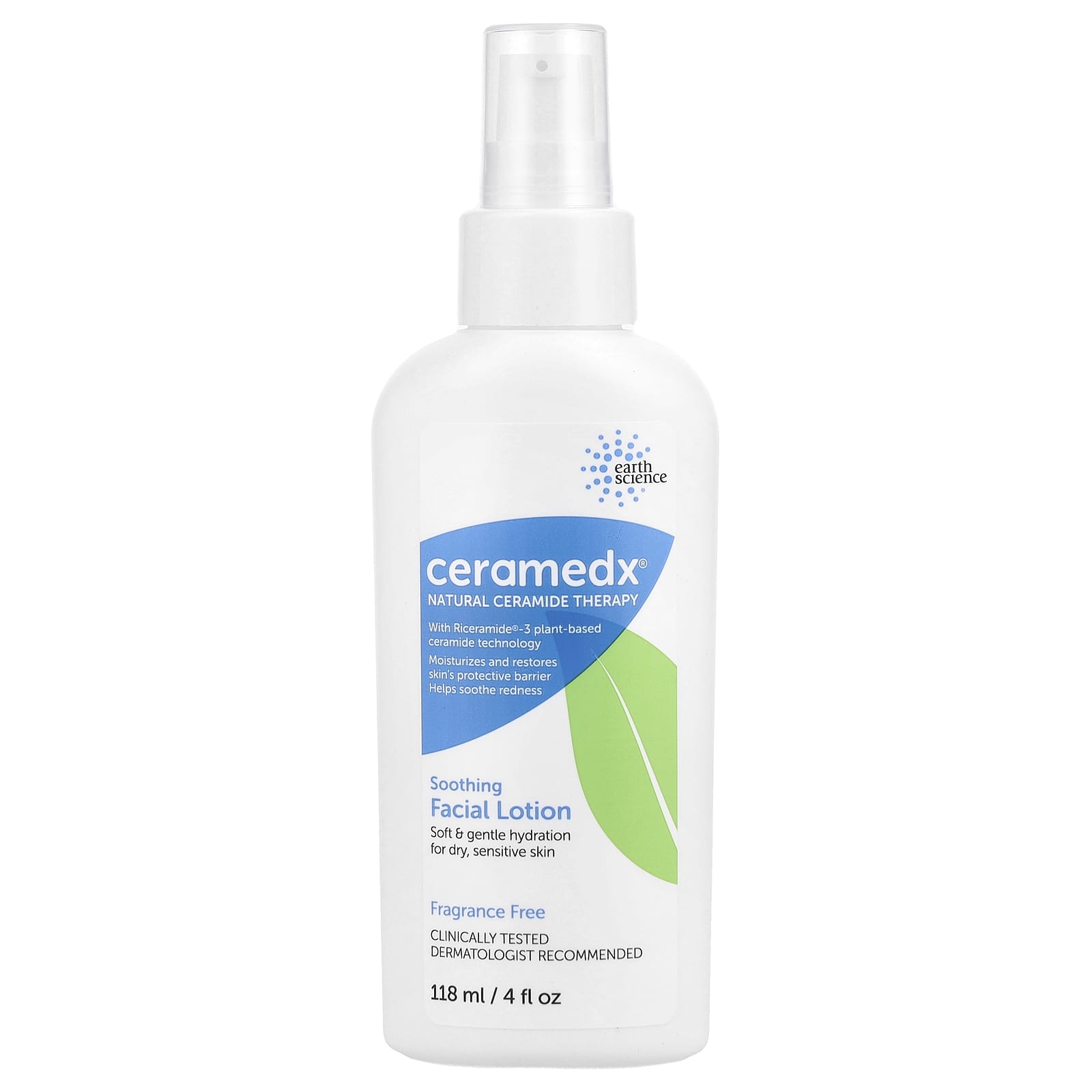 Ceramedx Soothing Facial Lotion for Dry Sensitive Skin 4oz - Image 1