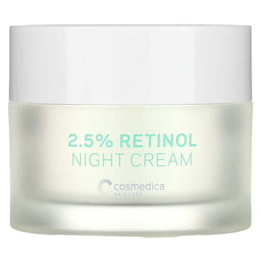 Cosmedica 2.5% Retinol Night Cream for Wrinkle Reduction - Image 1