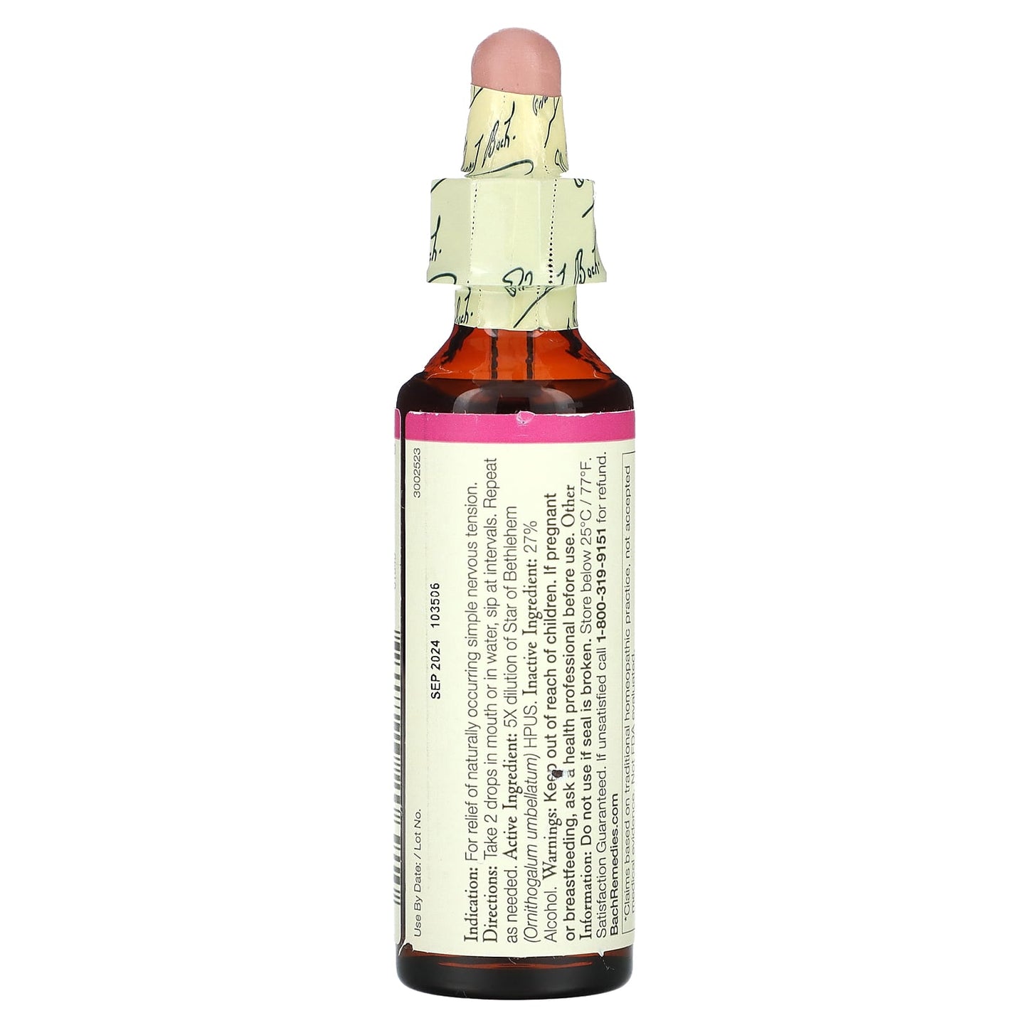 Bach Star of Bethlehem Flower Remedy for Grief Relief, 0.7 fl oz (20 ml) - Image 2