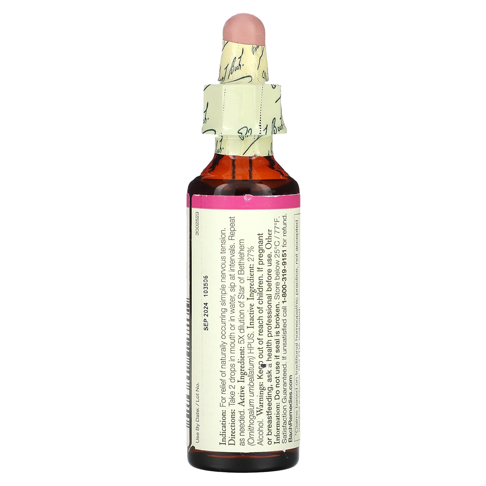 Bach Star of Bethlehem Flower Remedy for Grief Relief, 0.7 fl oz (20 ml) - Image 2