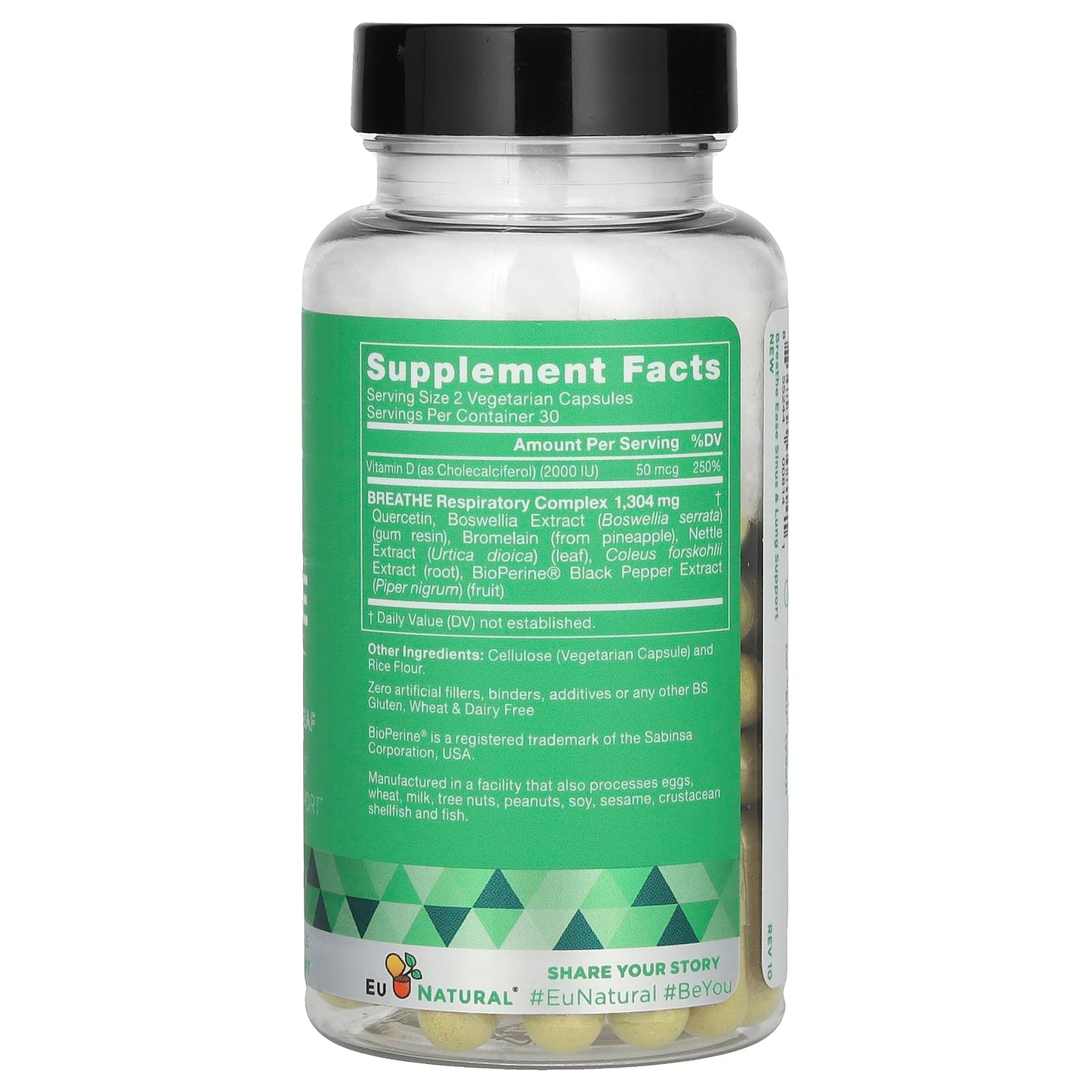 Quercetin & Nettle Leaf for Respiratory Support by Eu Natural - Image 2
