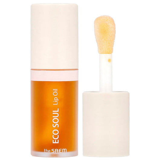 The Saem, Eco Soul Lip Oil, 03 Grapefruit, 0.2 fl oz - Image 1