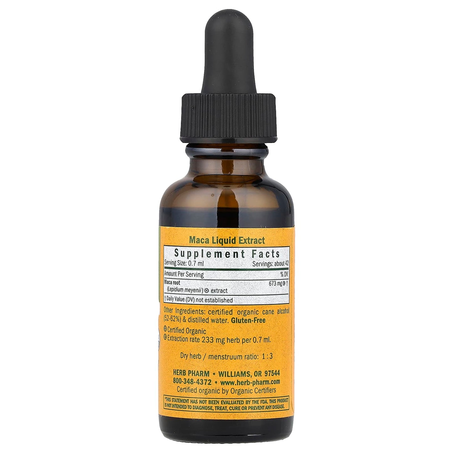 Herb Pharm Maca Liquid Supplement for Healthy Libido & Energy - Image 2