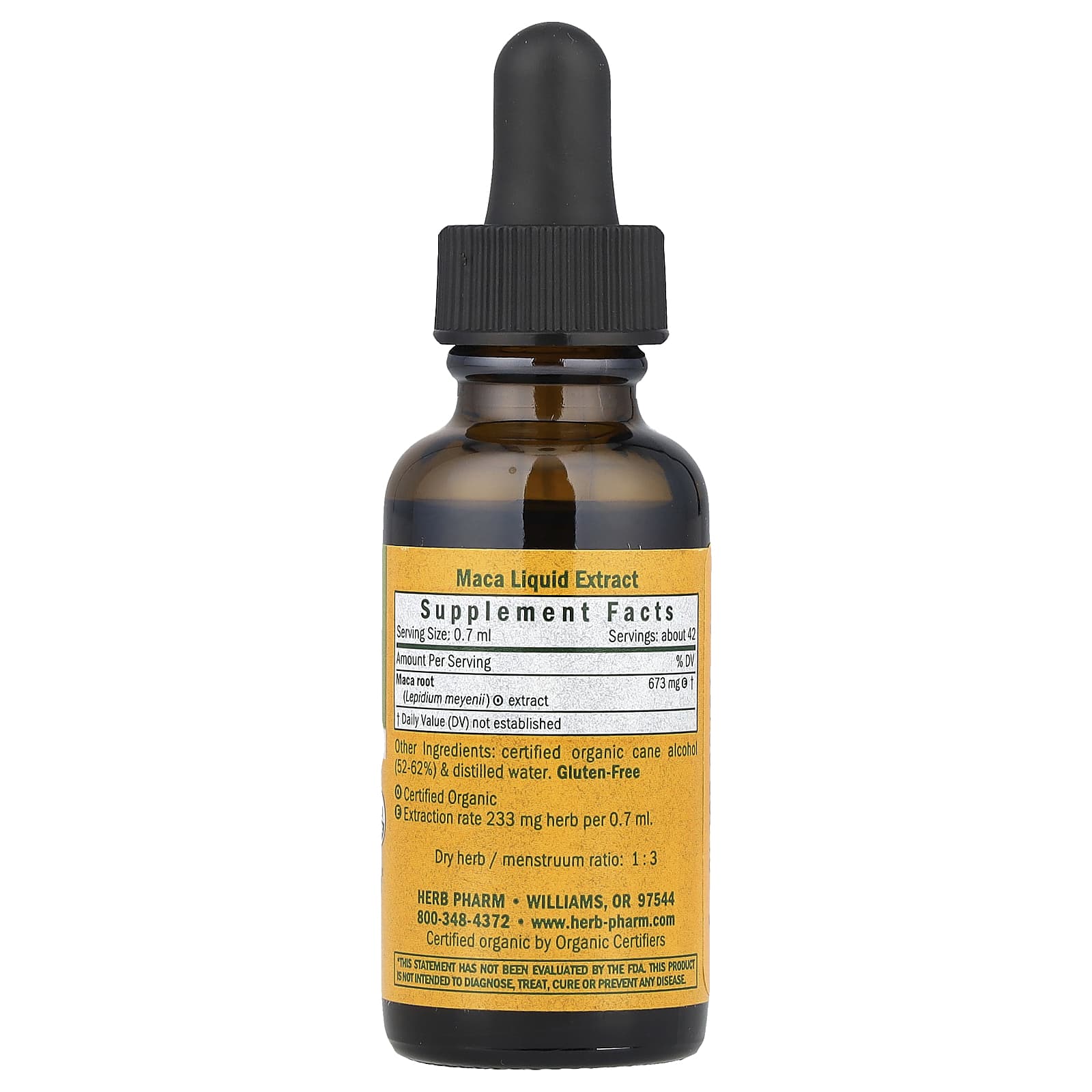 Herb Pharm Maca Liquid Supplement for Healthy Libido & Energy - Image 2