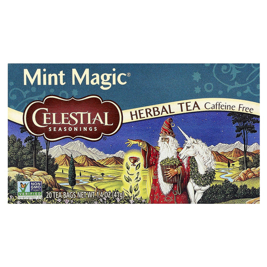 Mint Magic Herbal Tea, Caffeine Free, 20 Tea Bags - Image 1