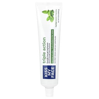 Triple Action Fluoride-Free Toothpaste with Herbal Mint by Kiss My Face