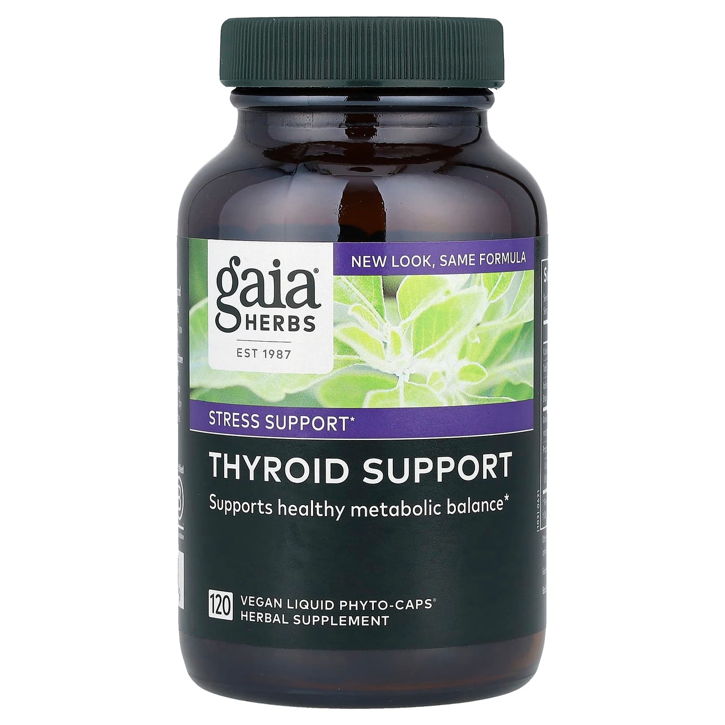 Gaia Herbs Thyroid Support: Natural Balance for Optimal Metabolism - Image 1