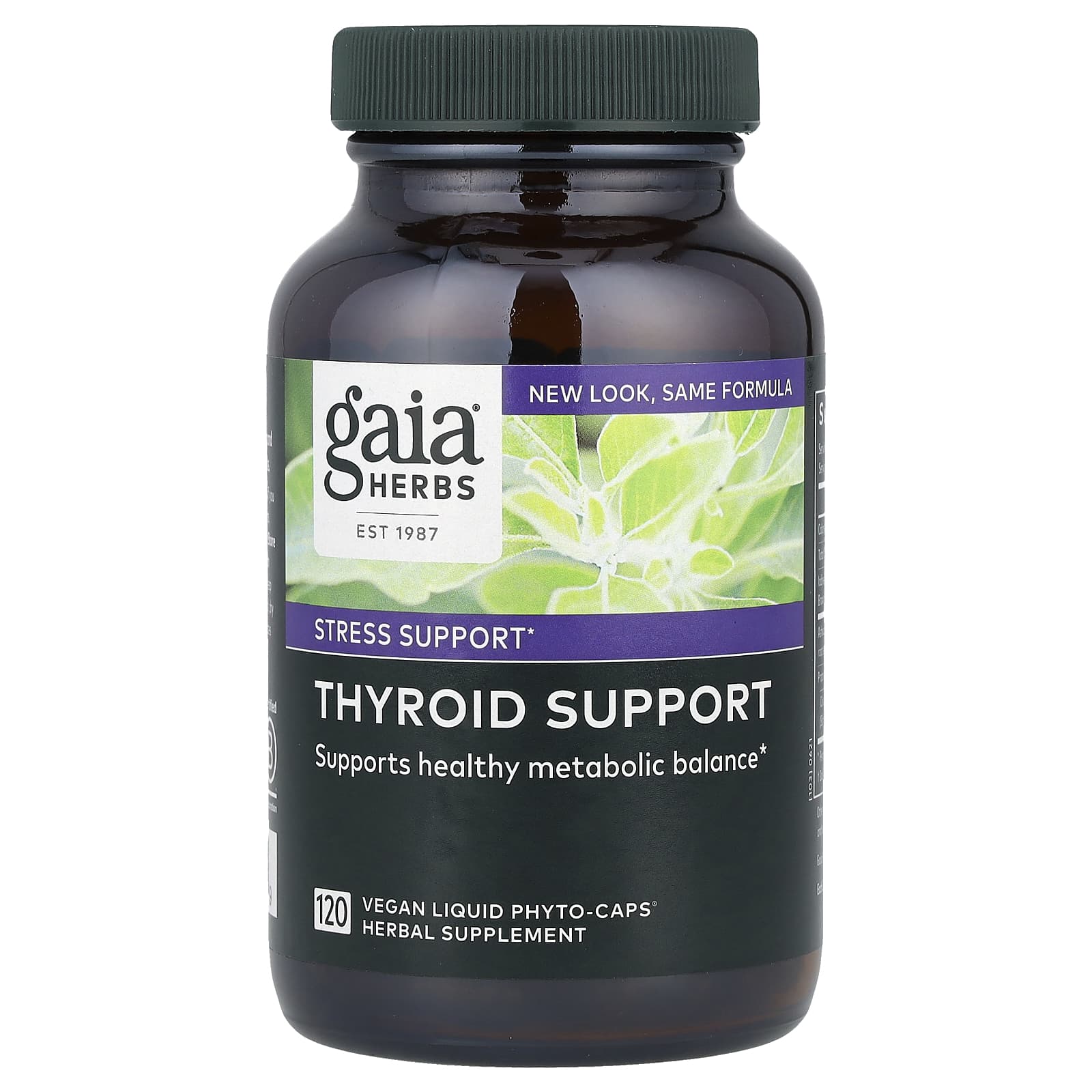Gaia Herbs Thyroid Support: Natural Balance for Optimal Metabolism - Image 1