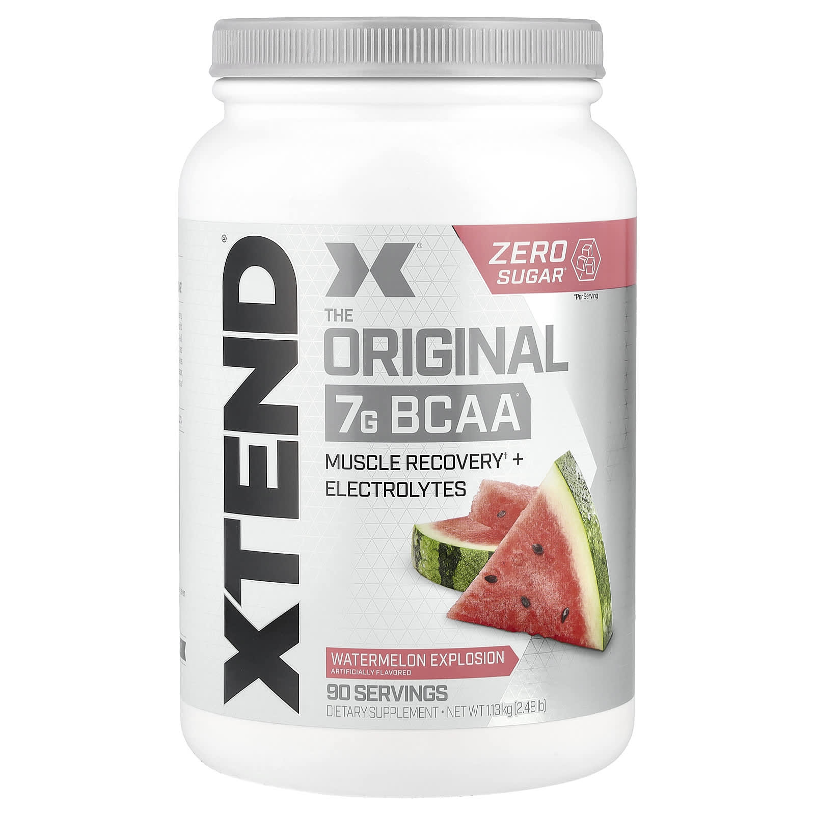 XTEND, The Original 7G BCAA, Watermelon Explosion, 2.48 lb (1.13 kg) - Image 1