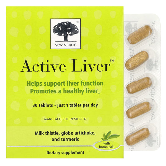 New Nordic, Active Liver™, 30 Tablets - Image 1
