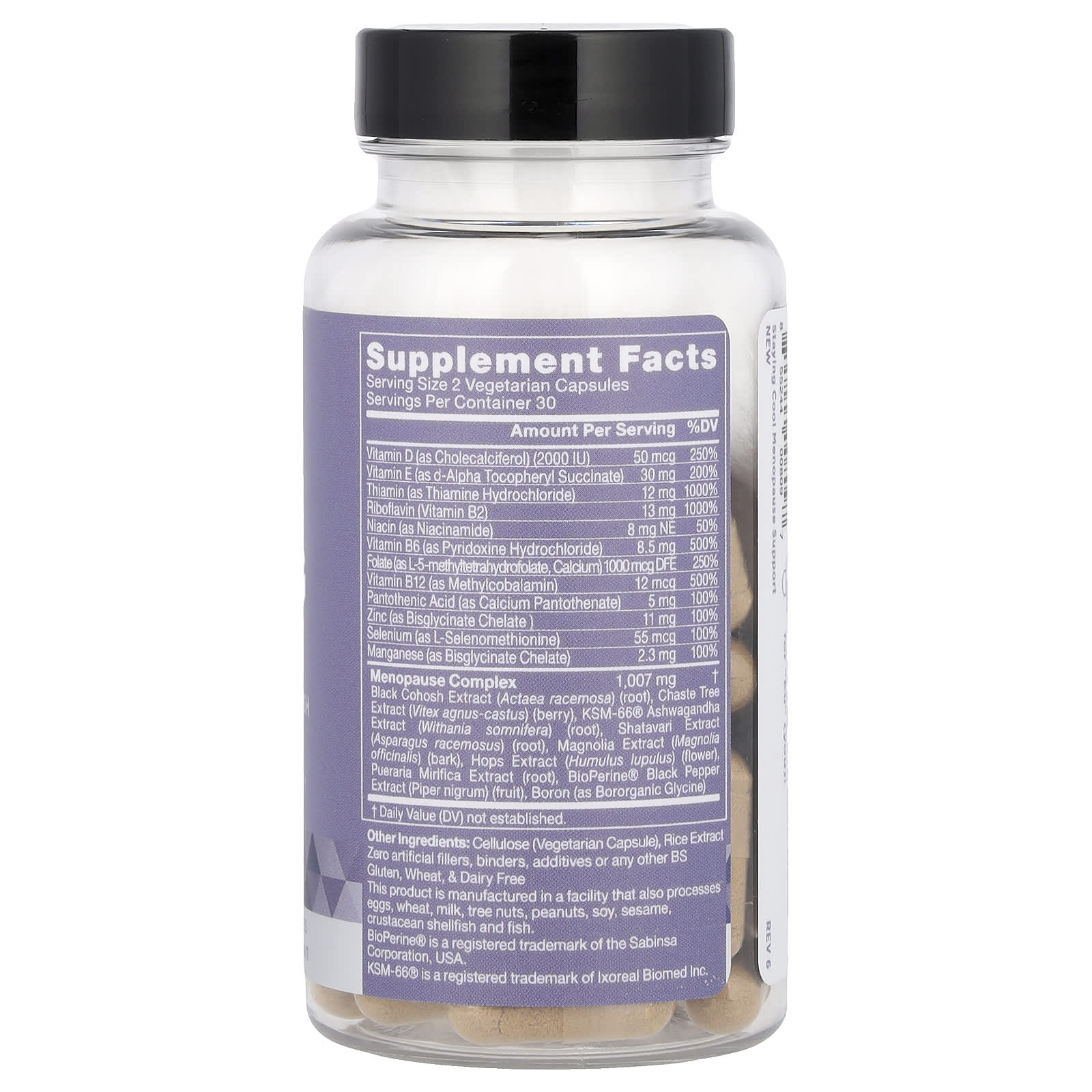 Menopause Relief with Eu Natural's Staying Cool - 60 Capsules - Image 2